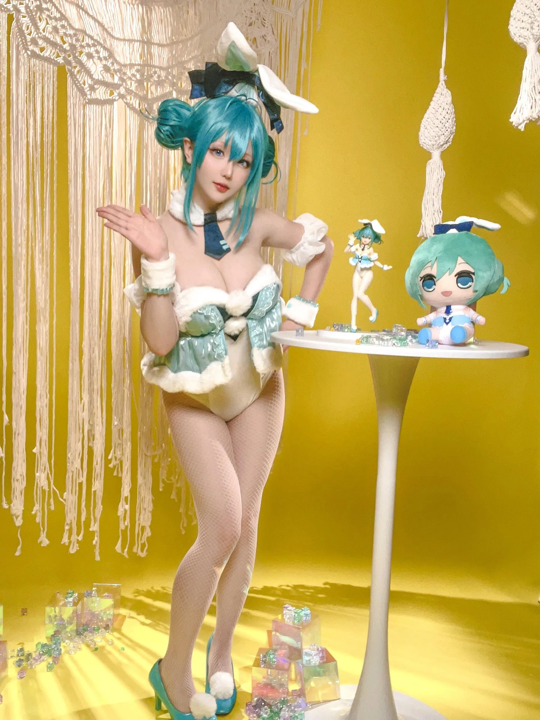 星之迟迟 – NO.158 23年9月计划A 初音未来 白兔女郎 [77P]插图